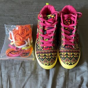 Kingston Vibes Street Fresh Zumba Sneakers Size 9.5